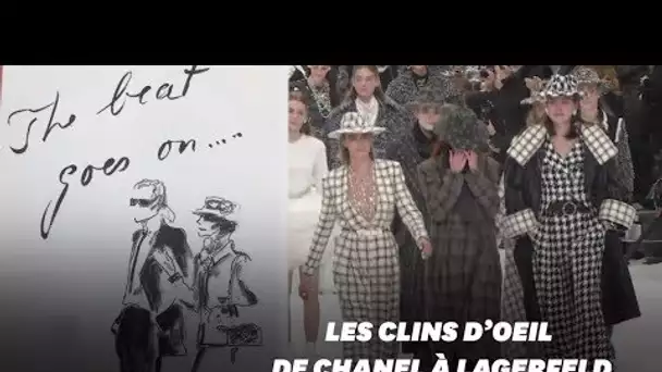 Karl Lagerfeld honoré par Chanel à la Fashion Week de Paris