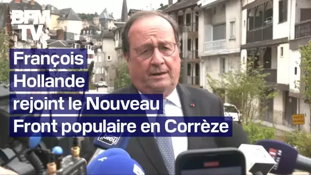 Élections législatives: François Hollande annonce sa candidature en Corrèze