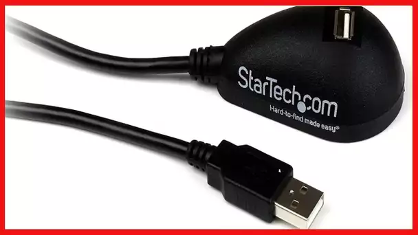 StarTech.com 5ft USB 2.0 Extension Cable - Male to Female - 5 ft USB A to A Extension cord