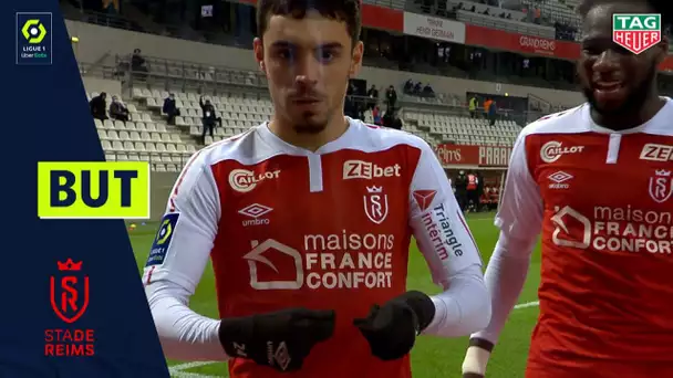 But Mathieu CAFARO (75' - STADE DE REIMS) STADE DE REIMS - FC NANTES (3-2) 20/21