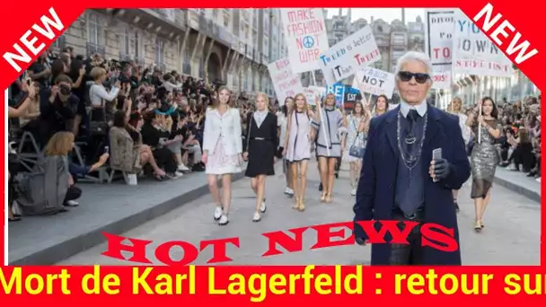 Mort de Karl Lagerfeld : retour sur sa transformation physique