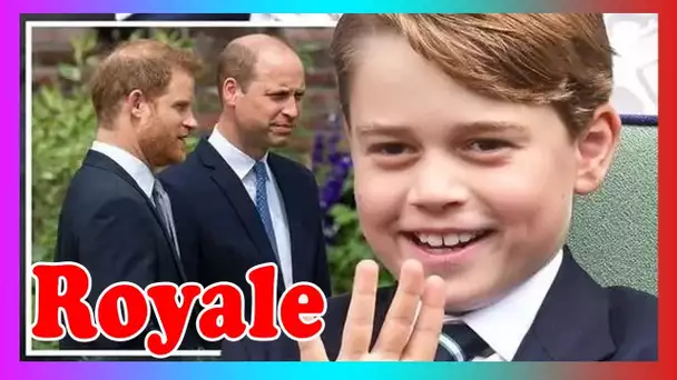 Le prince George suivra les tr@ces du prince William et du prince Harry en grandissant