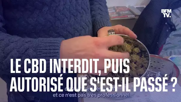 Le CBD interdit, puis réautorisé: le gérant d'un magasin revient sur cet imbroglio juridique