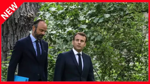 ✅  À l'approche du remaniement, Emmanuel Macron indécis ? Il encense Édouard Philippe