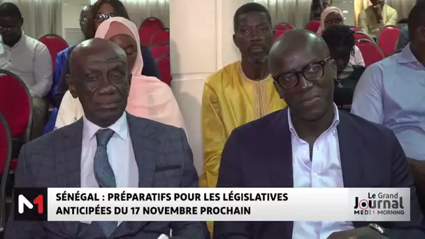 Sénégal : préparatifs pour les législatives anticipées du 17 novembre prochain