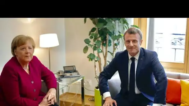 Entre Angela Merkel et Emmanuel Macron, désaccords sur le choix des dirigeants européens