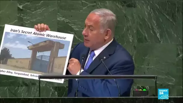 B.Netanyahu accuse l'Iran d'avoir développé puis détruit un site nucléaire