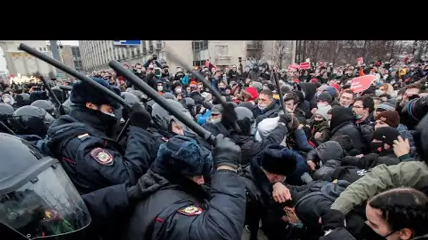 Plus de 10 000 arrestations depuis les premières manifestations pro-Navalny le 23 janvier