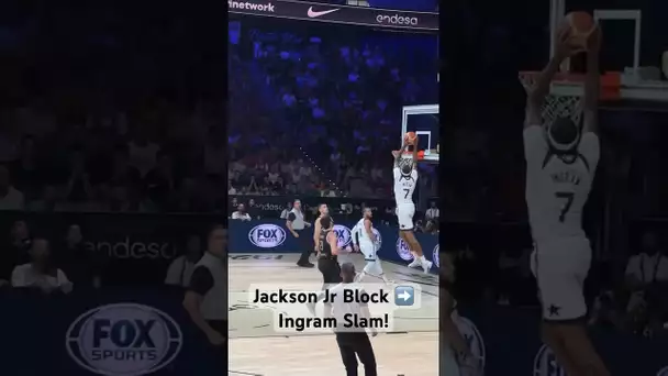 The Jaren Jackson Jr. block leads to the Brandon Ingram Slam! #USABMNT 🇺🇸| #Shorts