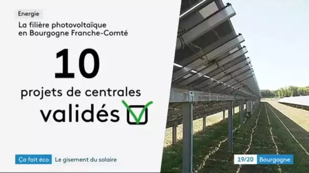 La filière photovoltaïque se développe en Bourgogne-Franche-Comté