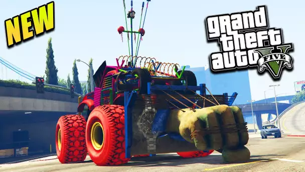 DLC GTA 5 ONLINE : NOUVEAU MONSTER TRUCK INCROYABLE !