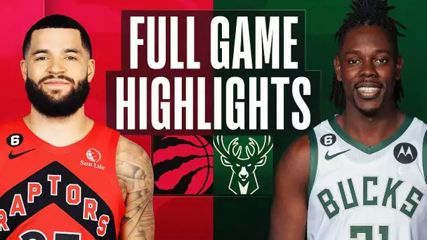 RAPTORS at BUCKS | FULL GAME HIGHLIGHTS | January 17, 2023