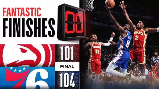 WILD ENDING! Final 2:09 Hawks at 76ers! | November 28, 2022