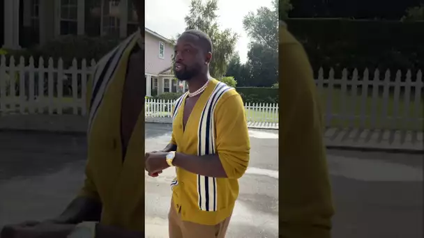 Dwyane Wade at NBA Lane. #NBA75 💎| #Shorts