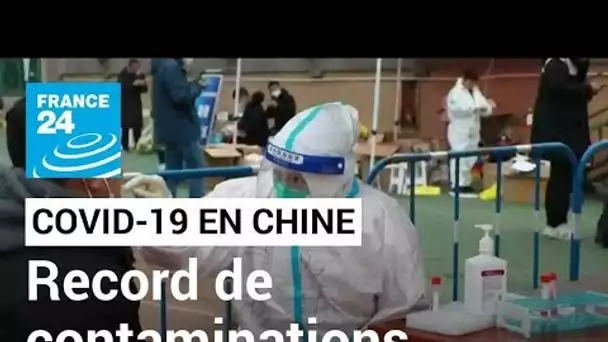 Covid-19 : nouvelles restrictions en Chine après une flambée épidémique • FRANCE 24