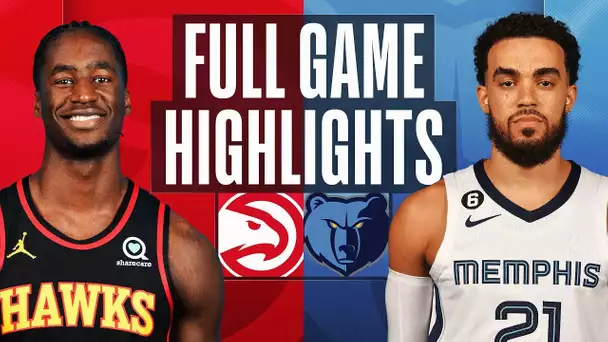 HAWKS at GRIZZLIES | NBA FULL GAME HIGHLIGHTS | December 12, 2022