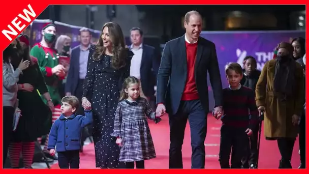 ✅  Kate Middleton et William en famille : leur adorable portrait de Noël dévoilé avant l’heure