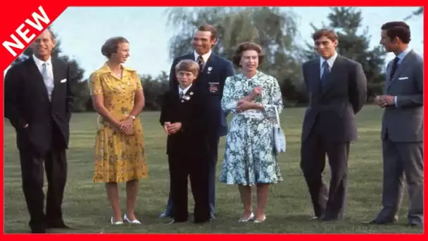 ✅  Elizabeth II en famille, la reine comme vous n’avez pas l’habitude de la voir