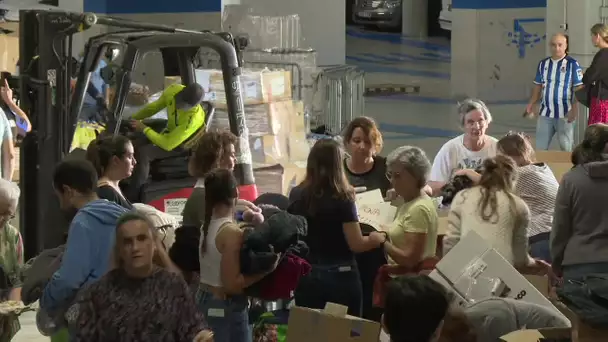 Inondations à Valence : énorme élan de solidarité à Saint-Sébastien