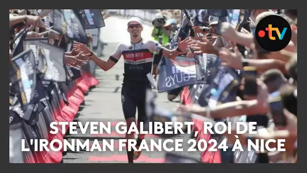 Steven Galibert, roi de l'Ironman France 2024 à Nice