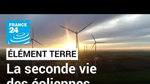 La seconde vie des éoliennes • FRANCE 24