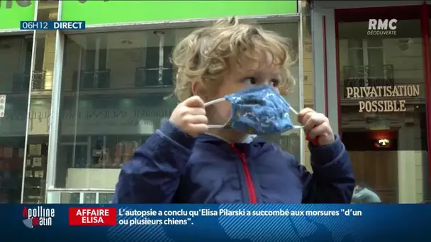 Les masques transparents arrivent dans les écoles