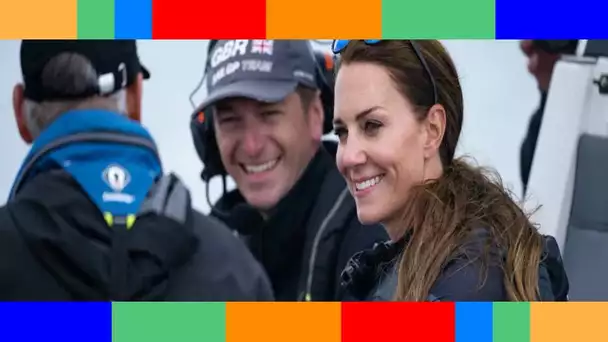 Kate Middleton étonnante : elle rayonne dans une course en mer à pleine vitesse