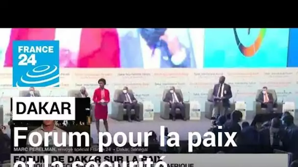 Paix et sécurité en Afrique au programme du forum de Dakar • FRANCE 24