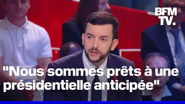 Face à BFM: l'interview de Jean-Philippe Tanguy après la motion de censure adoptée par l'Assemblée