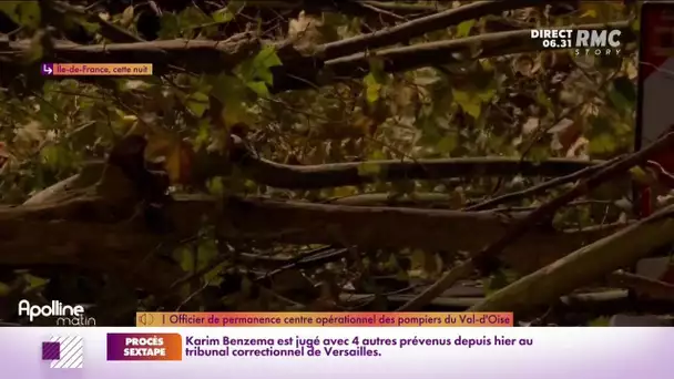 Tempête Aurore: une centaine d'interventions pour le centre opérationnel des pompiers du Val d'Oise