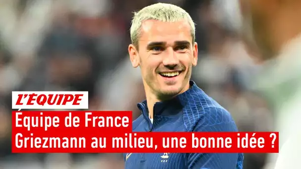 Coupe du monde 2022 - Griezmann repositionné au milieu de terrain, une bonne idée ?