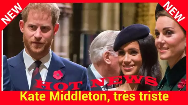 Kate Middleton, très triste : “Harry est en train de changer”