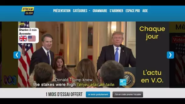 La solution : Streamglish, un journal de deux minutes pour apprendre l'anglais