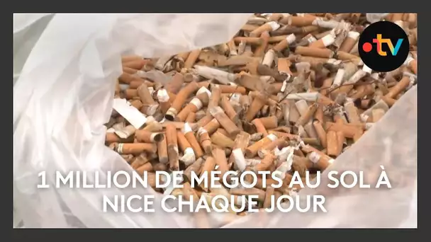 1 million de mégots au sol à Nice chaque jour