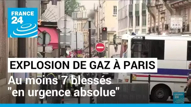 Explosion et incendie à Paris : 4 blessés "en urgence absolue" • FRANCE 24