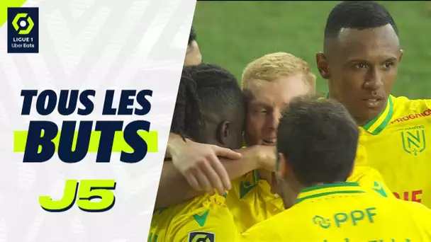 Tous les buts de la 5ème journée - Ligue 1 Uber Eats / 2023-2024