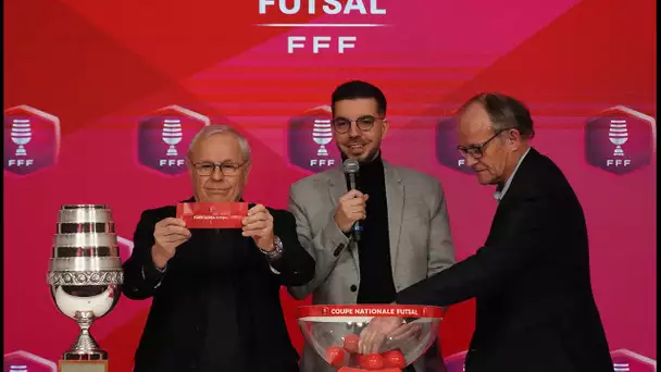 Le tirage au sort des 8es de finale en direct (12h00) I Coupe Nationale Futsal 2022-2023