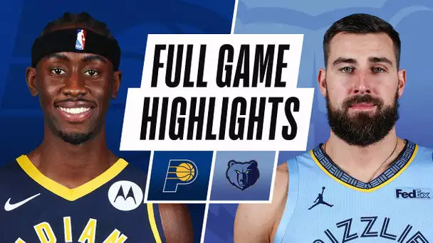 PACERS at GRIZZLIES | FULL GAME HIGHLIGHTS | April 11, 2021