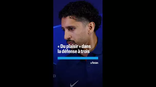 « Je prends du plaisir dans cette défense à trois », assure Marquinhos avant Haïfa-PSG