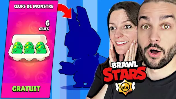 IMPOSSIBLE ! LE MEILLEUR PACK OPENING GRATUIT OEUF GODZILLA SUR BRAWL STARS !