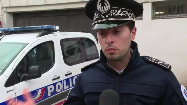 Gardiens de la paix en formation à Saintes