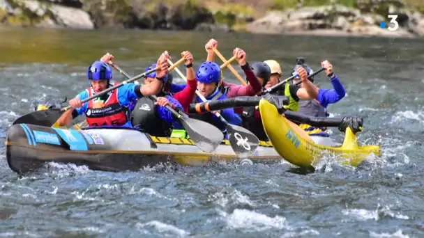 Les kayakistes marchois remportent une course internationale sur l'Ardèche