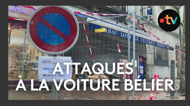 Attaques à la voiture bélier à Saintes