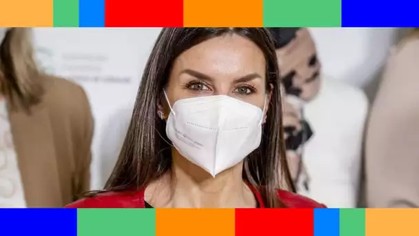 Letizia d'Espagne flamboyante  cette pièce mode tape à l'oeil recyclée pour sa dernière sortie