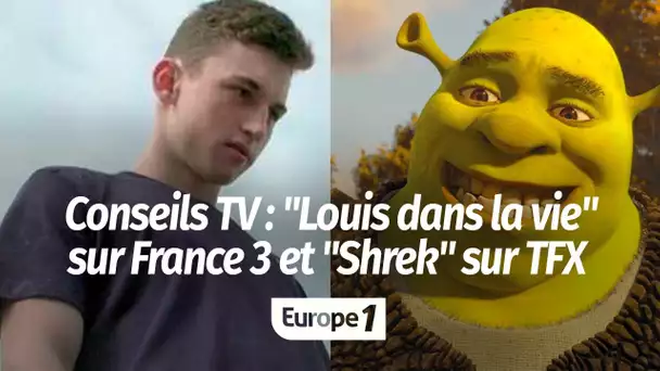 "Louis dans la vie" sur France 3 à 23h20 et "Shrek" sur TFX à 20h50