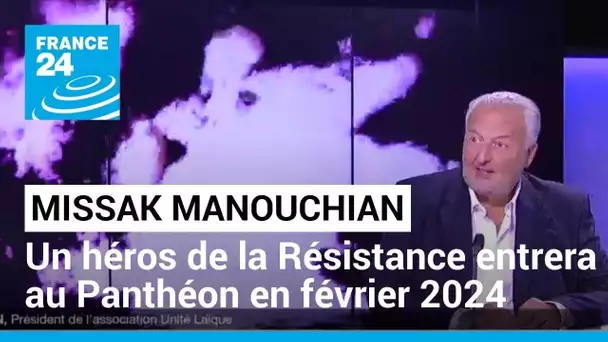 Missak Manouchian, figure de la Résistance, entrera au Panthéon en février 2024 • FRANCE 24