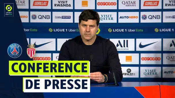 Conférence de presse PARIS SAINT-GERMAIN - AS MONACO (2-0)  / 2021/2022