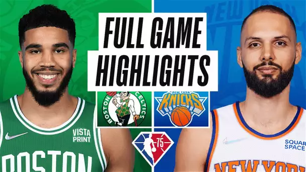 CELTICS at KNICKS | FULL GAME HIGHLIGHTS | January 6, 2022