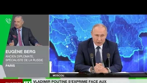«Un exercice qui n’est pas usé»: Eugène Berg revient sur la conférence de presse de Vladimir Poutine