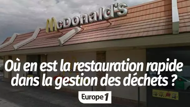 Où en est la restauration rapide dans la gestion des déchets ?